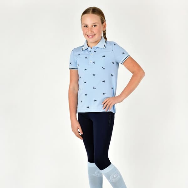 Dublin Childrens/Kids Elyse Short-Sleeved Polo Shirt