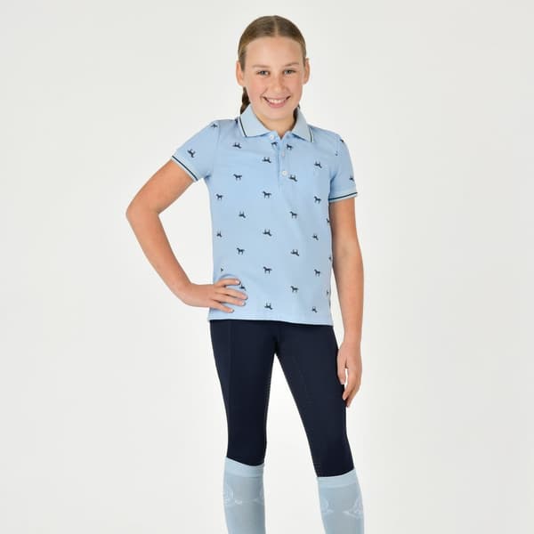Dublin Childrens/Kids Elyse Short-Sleeved Polo Shirt