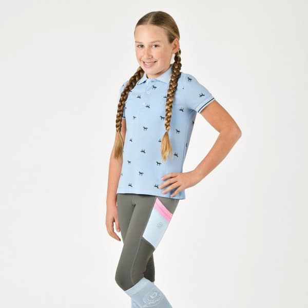 Dublin Childrens/Kids Elyse Short-Sleeved Polo Shirt