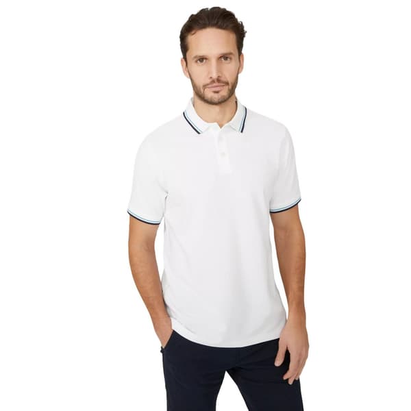 Maine Mens Pique Tipped Polo Shirt