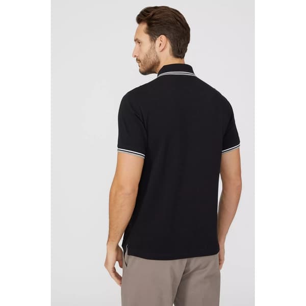 Maine Mens Pique Tipped Polo Shirt