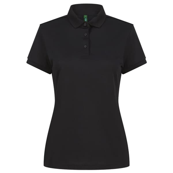 Henbury Womens/Ladies Recycled Polyester Polo Shirt