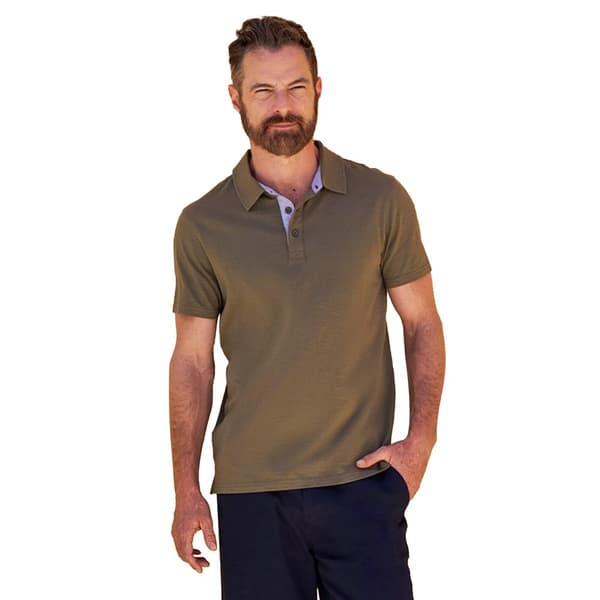 Mountain Warehouse Mens Hasst II Organic Polo Shirt