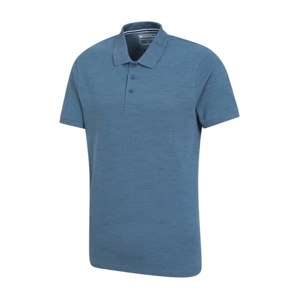 Mountain Warehouse Mens Dawnay Textured Pique Polo Shirt