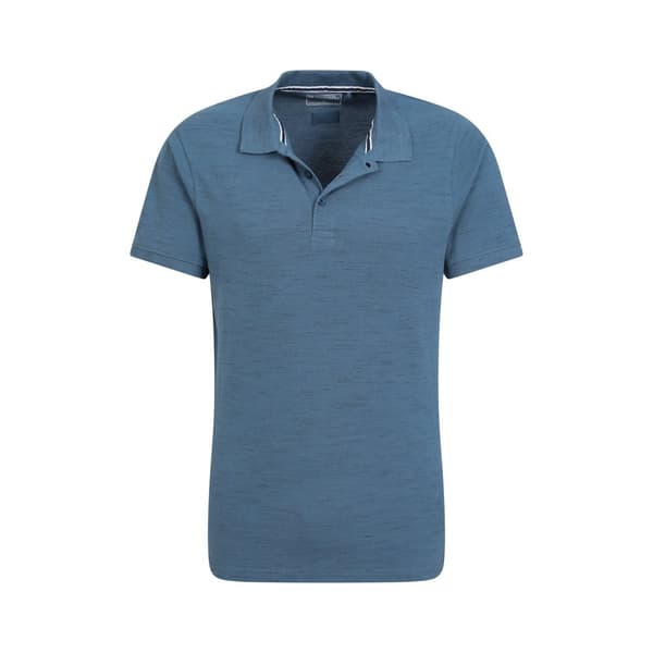 Mountain Warehouse Mens Dawnay Textured Pique Polo Shirt