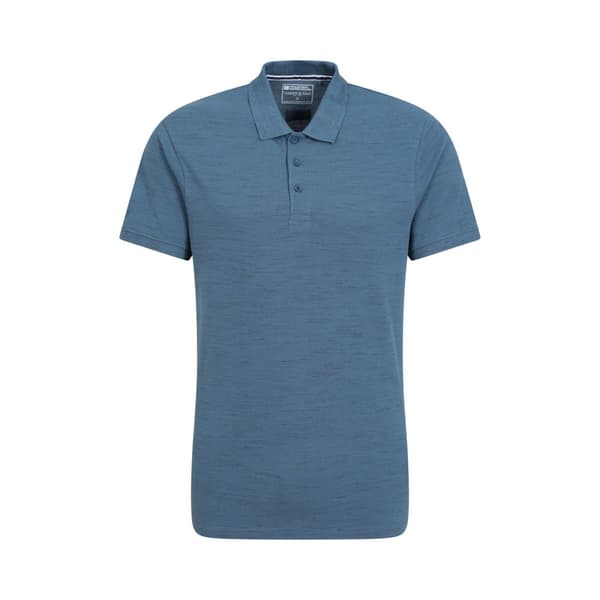 Mountain Warehouse Mens Dawnay Textured Pique Polo Shirt