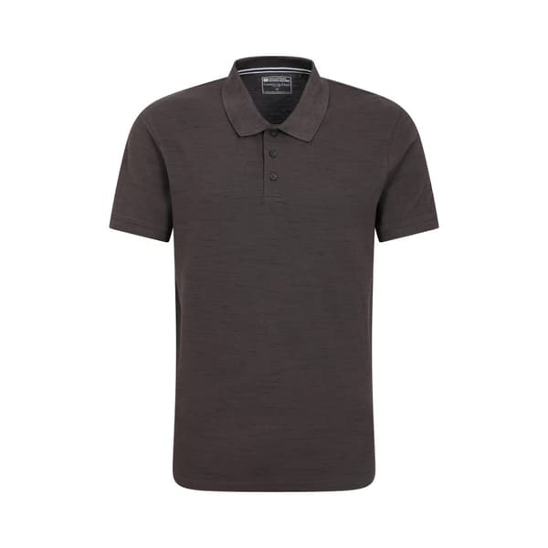 Mountain Warehouse Mens Dawnay Textured Pique Polo Shirt