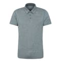 Pikkukuva 1 / 4: Mountain Warehouse Mens Deuce IsoCool Polo Shirt