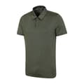 Pikkukuva 4 / 4: Mountain Warehouse Mens Deuce IsoCool Polo Shirt