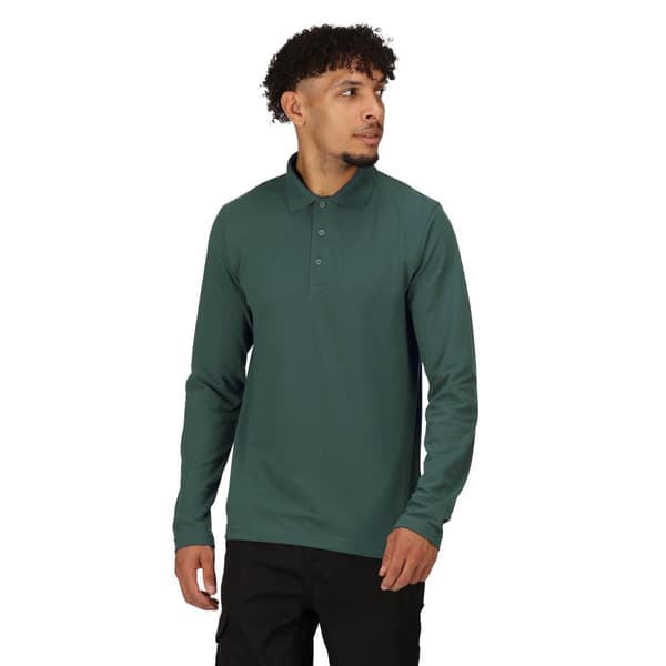 Regatta Mens Pro Long-Sleeved Polo Shirt
