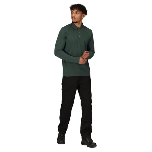Regatta Mens Pro Long-Sleeved Polo Shirt