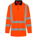 Miniatyrbild 1 av 2: PRORTX Långärmad pikétröja i High-Vis-teknik för herrar