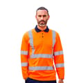 Miniatyrbild 2 av 2: PRORTX Långärmad pikétröja i High-Vis-teknik för herrar