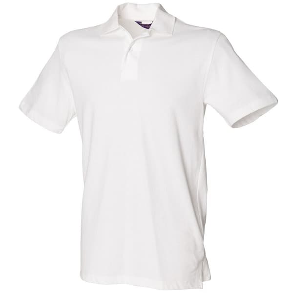 Henbury Unisex Adult Cotton Pique Stretch Polo Shirt