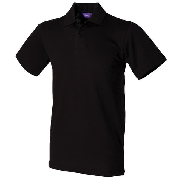 Henbury Unisex Adult Cotton Pique Stretch Polo Shirt