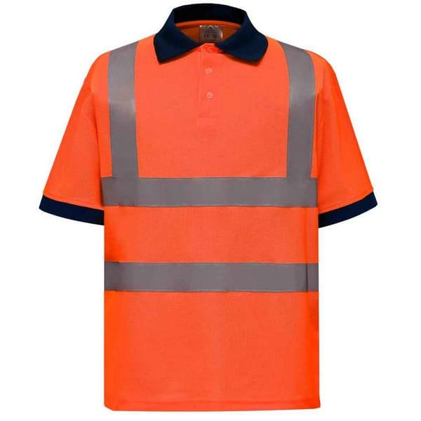 Yoko Unisex vuxen Hi-Vis polotröja