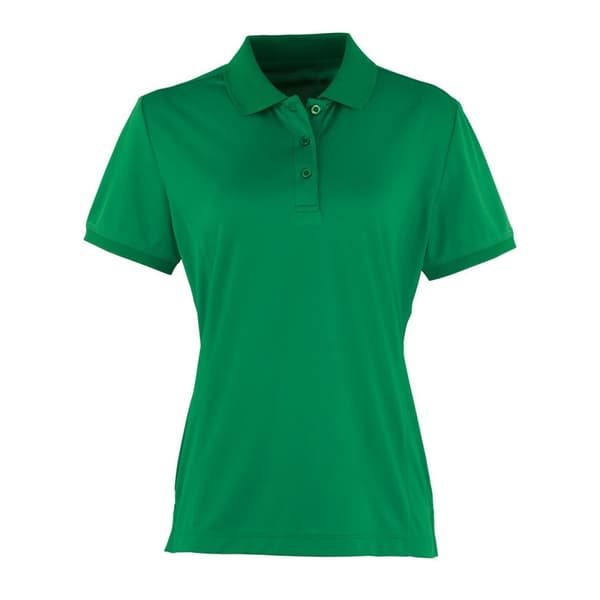 Premier Womens/Ladies Coolchecker Pique Polo Shirt