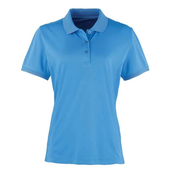 Premier Womens/Ladies Coolchecker Pique Polo Shirt