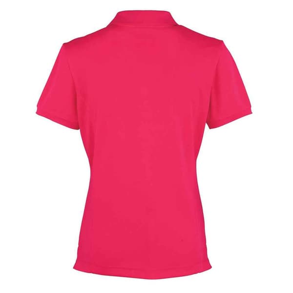 Premier Womens/Ladies Coolchecker Pique Polo Shirt