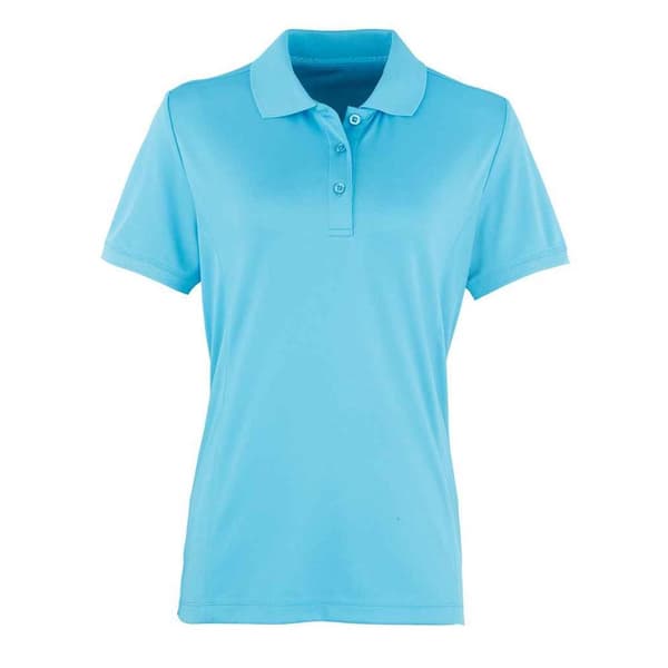 Premier Womens/Ladies Coolchecker Pique Polo Shirt