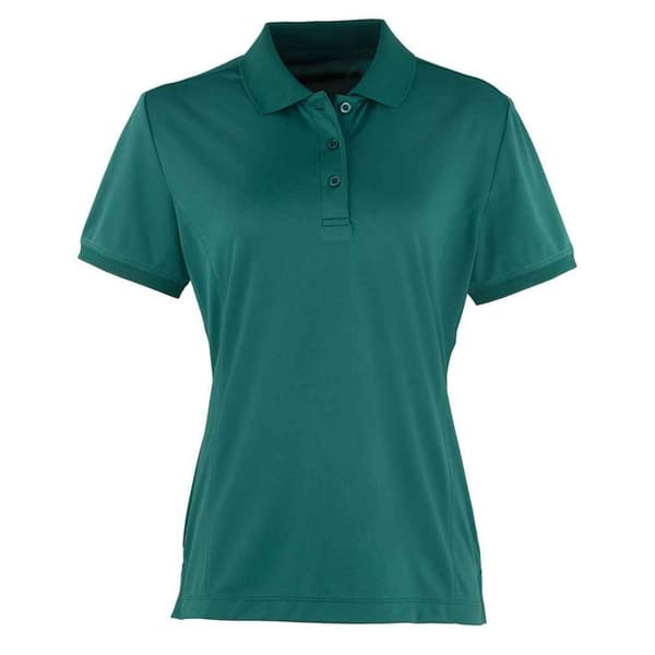 Premier Womens/Ladies Coolchecker Pique Polo Shirt