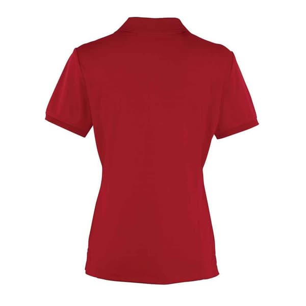 Premier Womens/Ladies Coolchecker Pique Polo Shirt