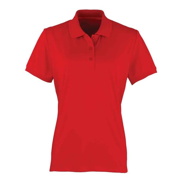 Premier Womens/Ladies Coolchecker Pique Polo Shirt