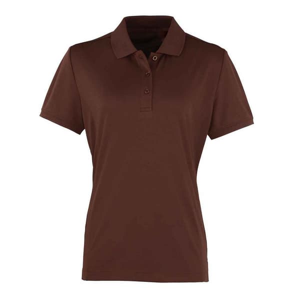 Premier Womens/Ladies Coolchecker Pique Polo Shirt