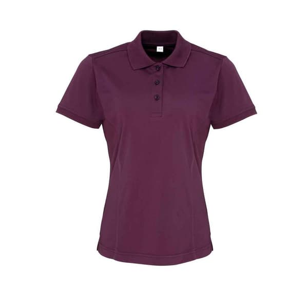 Premier Womens/Ladies Coolchecker Pique Polo Shirt