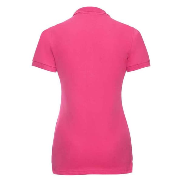 Russell Womens/Ladies Pique Stretch Polo Shirt