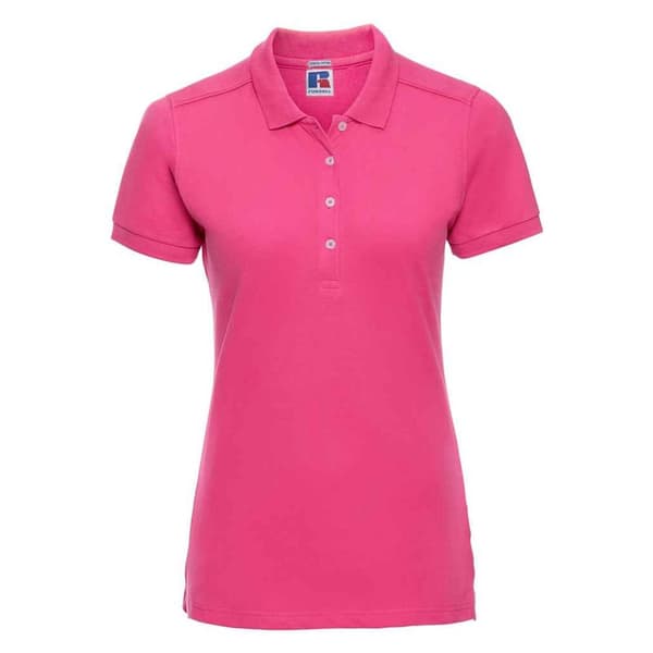 Russell Womens/Ladies Pique Stretch Polo Shirt