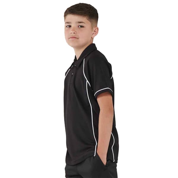 Finden & Hales Childrens/Kids Performance Contrast Piping Polo Shirt