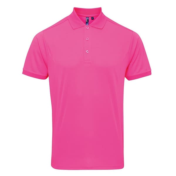 Premier Mens Coolchecker Pique Polo Shirt