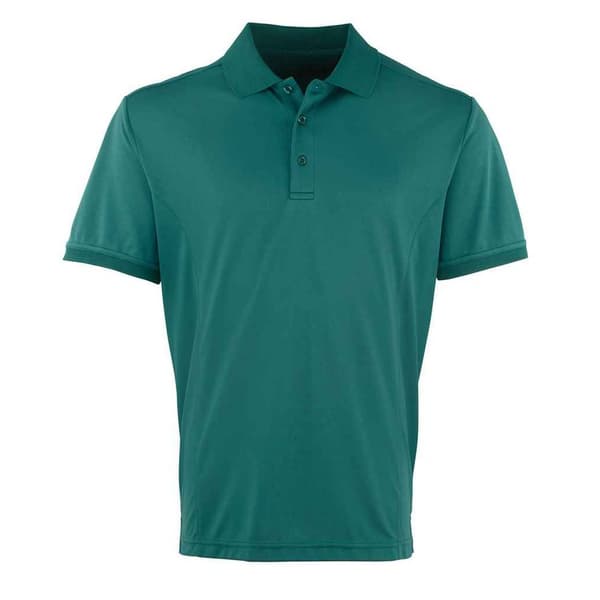 Premier Mens Coolchecker Pique Polo Shirt