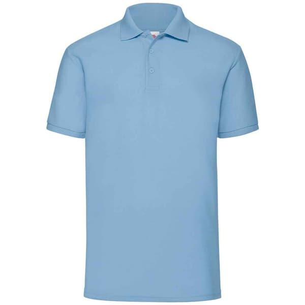 Fruit of the Loom Polotröja för män i pique
