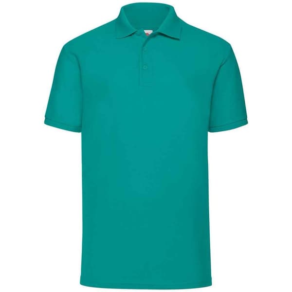 Fruit of the Loom Polotröja för män i pique