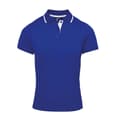 Pikkukuva 1 / 2: Premier Womens/Ladies Coolchecker Contrast Pique Polo Shirt