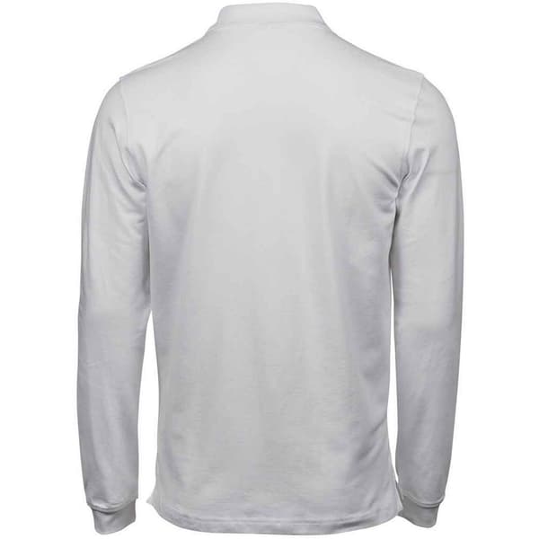 Tee Jays Mens Luxury Stretch Long-Sleeved Polo Shirt