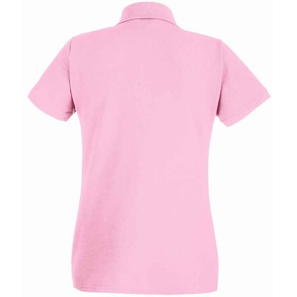 Fruit of the Loom Dam/damer Premium Cotton Pique Lady Fit polotröja