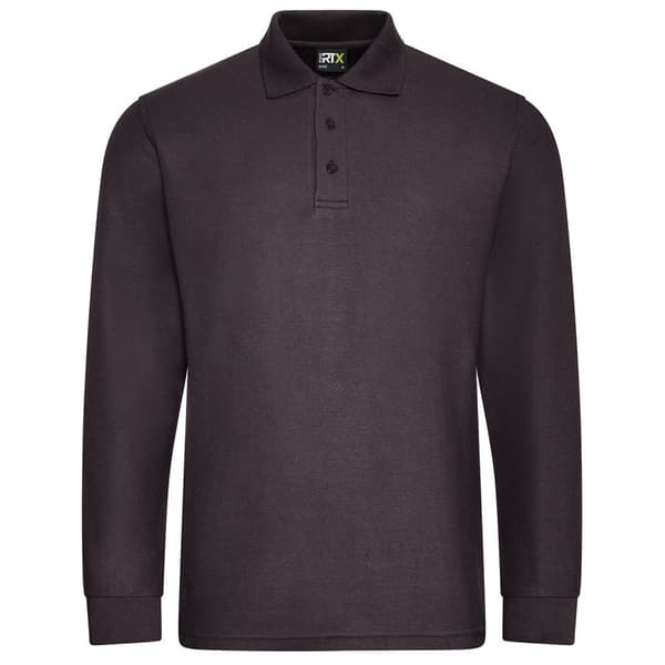 PRO RTX Mens Pro Pique Long-Sleeved Polo Shirt