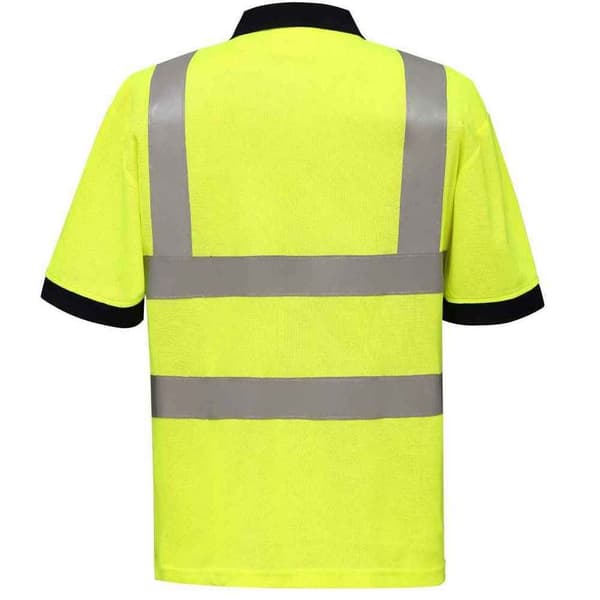 Yoko Unisex Adult Hi-Vis Short-Sleeved Polo Shirt