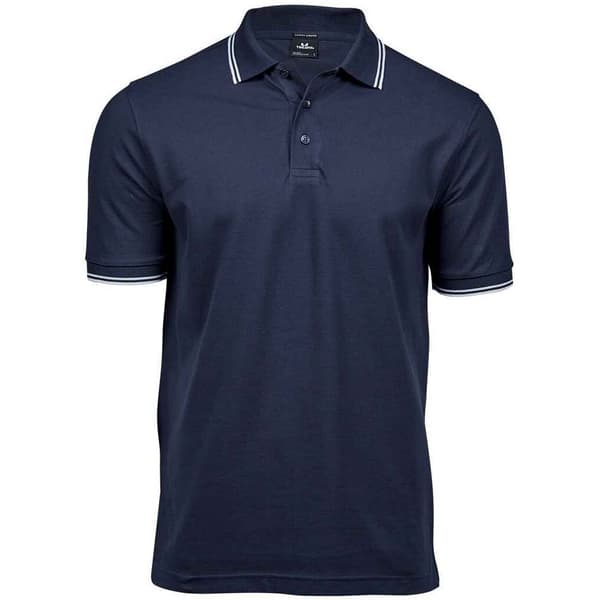 Tee Jays Mens Tipped Stretch Polo Shirt