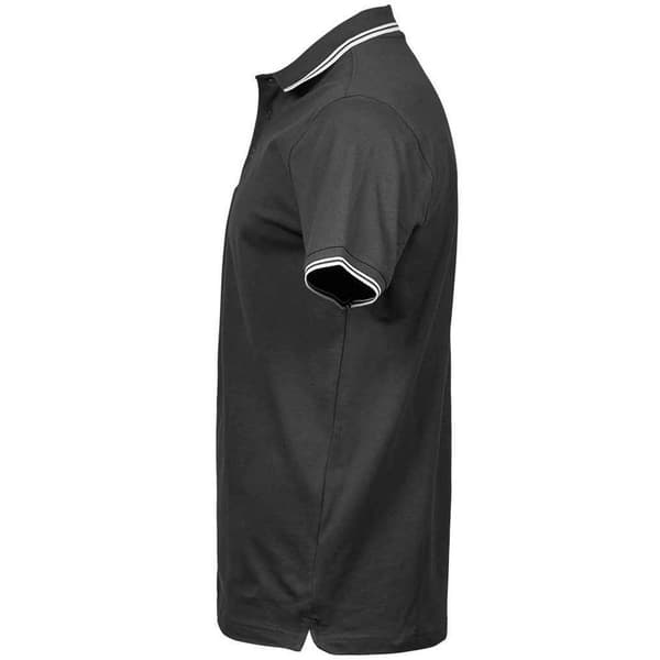 Tee Jays Mens Tipped Stretch Polo Shirt