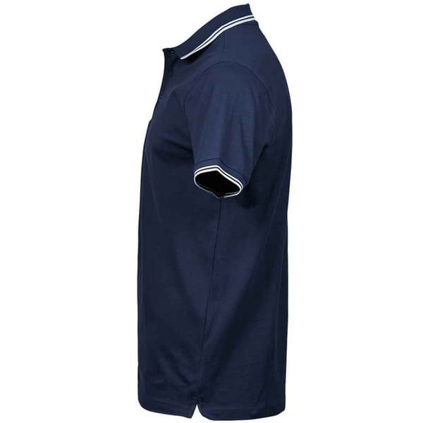 Tee Jays Mens Tipped Stretch Polo Shirt