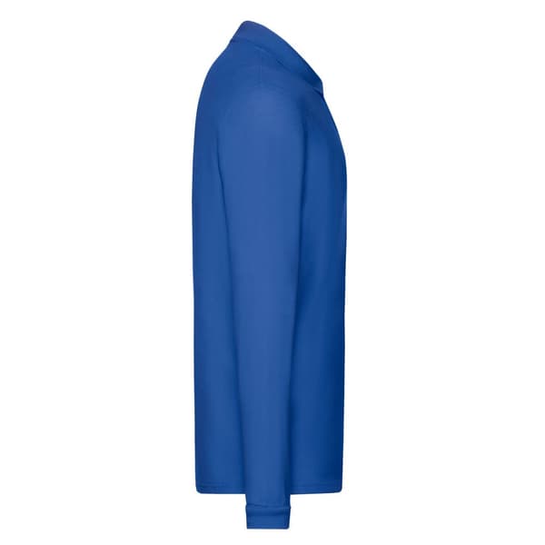 Fruit of the Loom Premium Pique långärmad polotröja för herrar