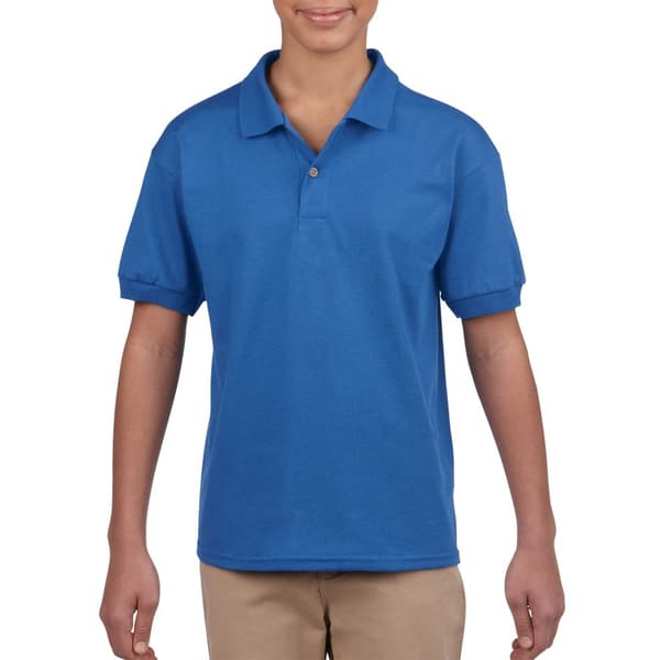 Gildan Childrens/Kids Plain Jersey Polo Shirt