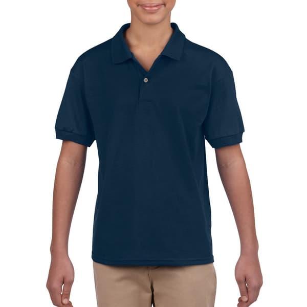 Gildan Childrens/Kids Plain Jersey Polo Shirt