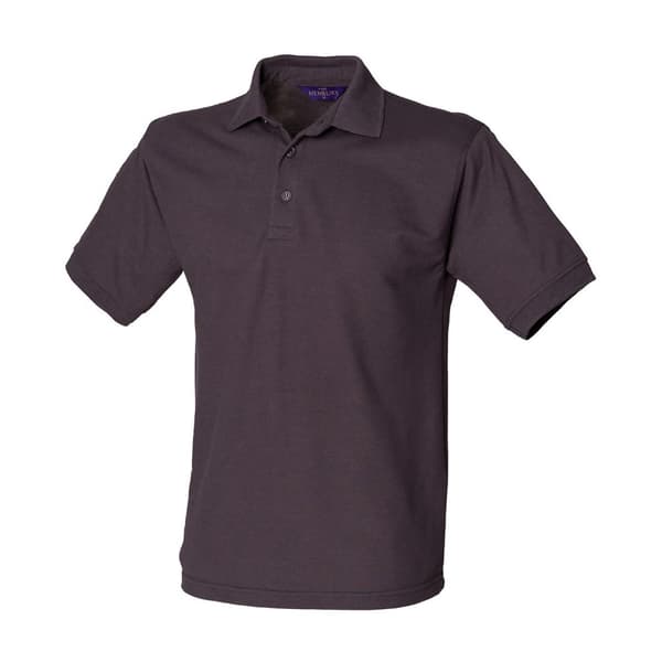 Henbury Mens Polycotton Heavy Polo Shirt