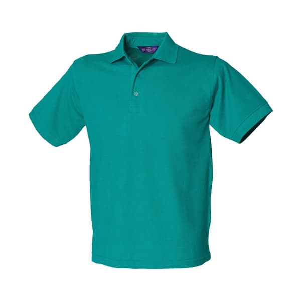 Henbury Mens Polycotton Heavy Polo Shirt