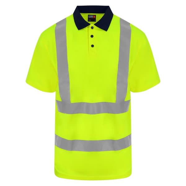 PRORTX Unisex Adult High-Vis Polo Shirt